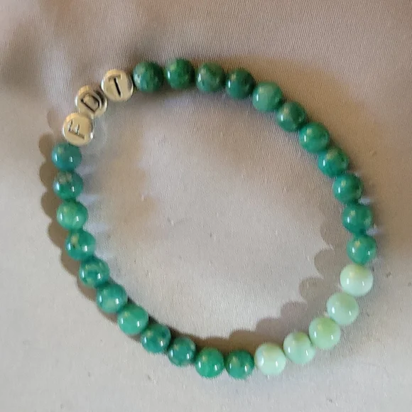 Amazonite & Opal Good Trouble Bracelet - Picture 2 of 5